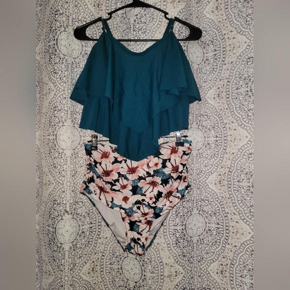 Cupshe High waisted tankini - Picture 1 of 3